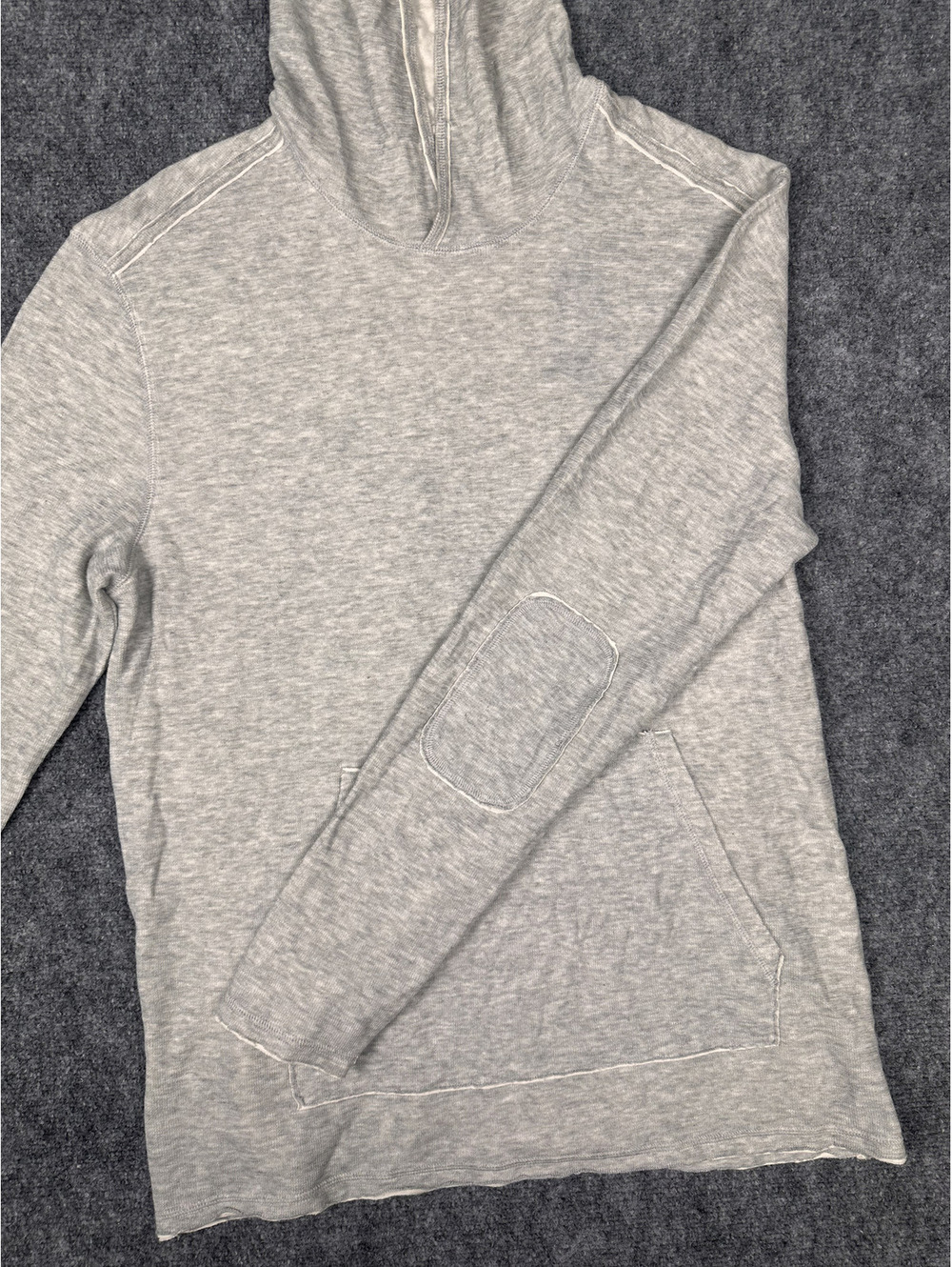 John Varvatos U.S.A. Men's Gray Pullover Hoodie XL